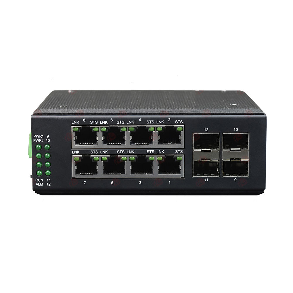 Ethernet Switch 8 Port - DIN Rail L2 Managed 8 Port