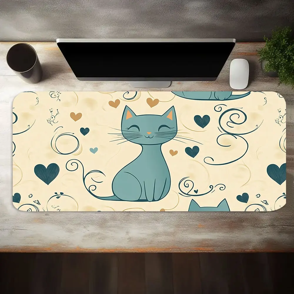 Office Tech Setup - Gaming Mouse Pad 1PC, Animal Cartoon