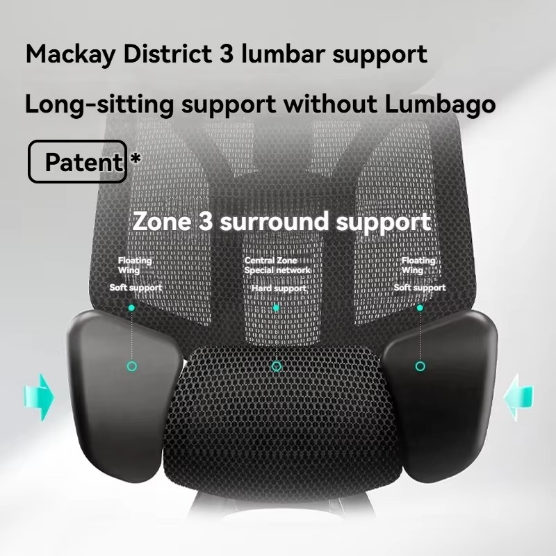 Deluxe High-Tech Ergonomic Mes - Office Tech Chair 评论和价格