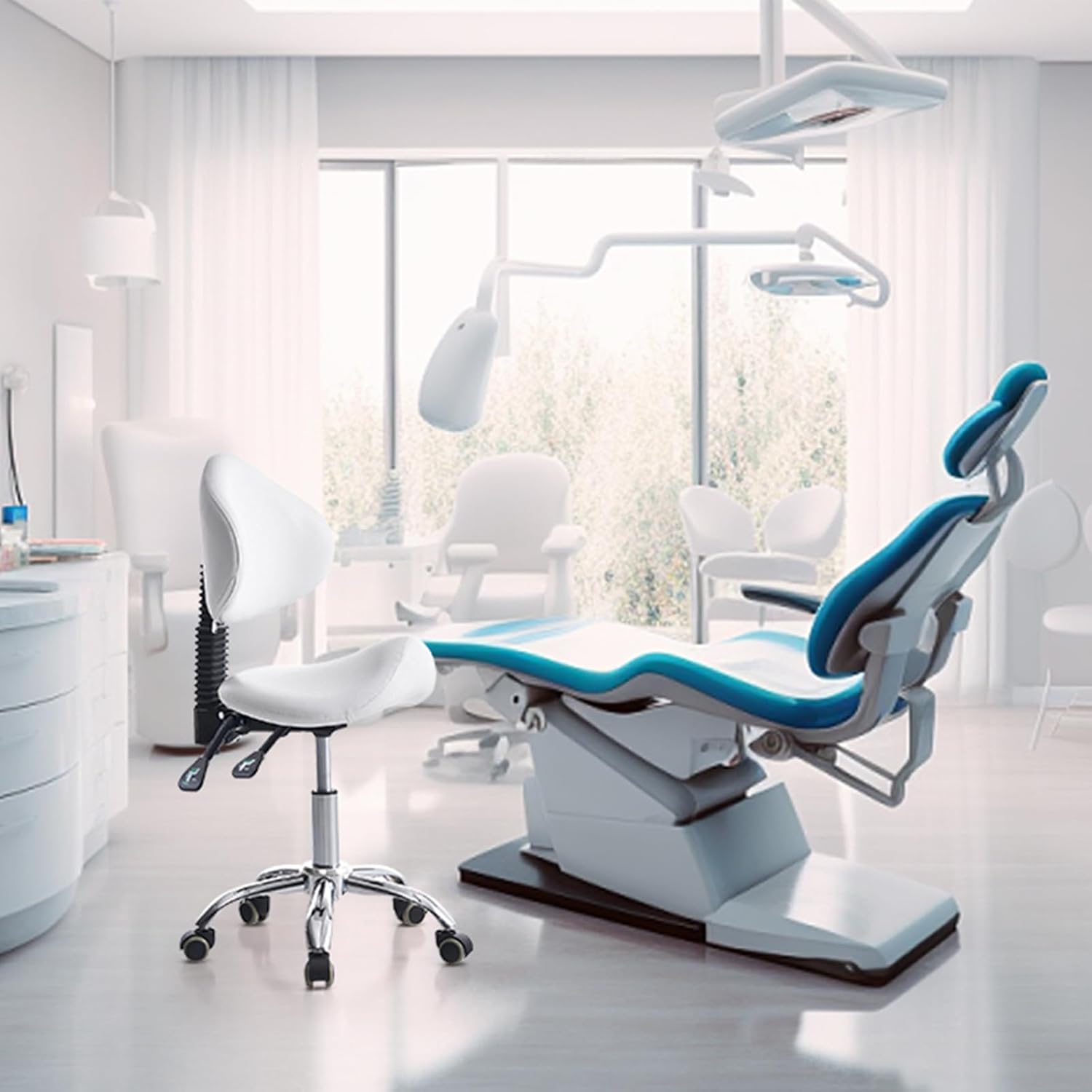 Saddle Stool Chair Rolling Wit - Office Tech Chair 评论和价格