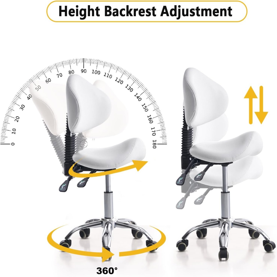 Saddle Stool Chair Rolling Wit - Office Tech Chair 评论和价格
