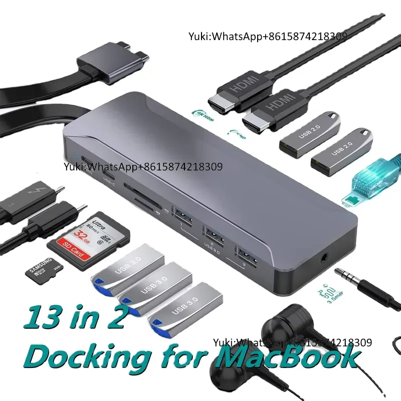 Hot Selling Dual Display Scree - Docking Station Usb C 评论和价格