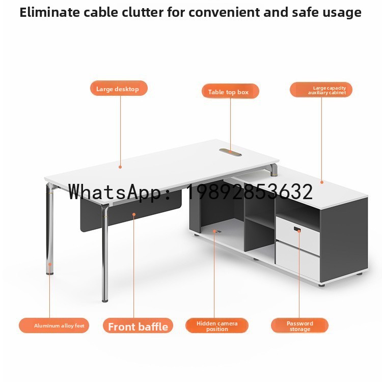 YFY Office Desk Simple Modern  - Office Tech Chair 评论和价格