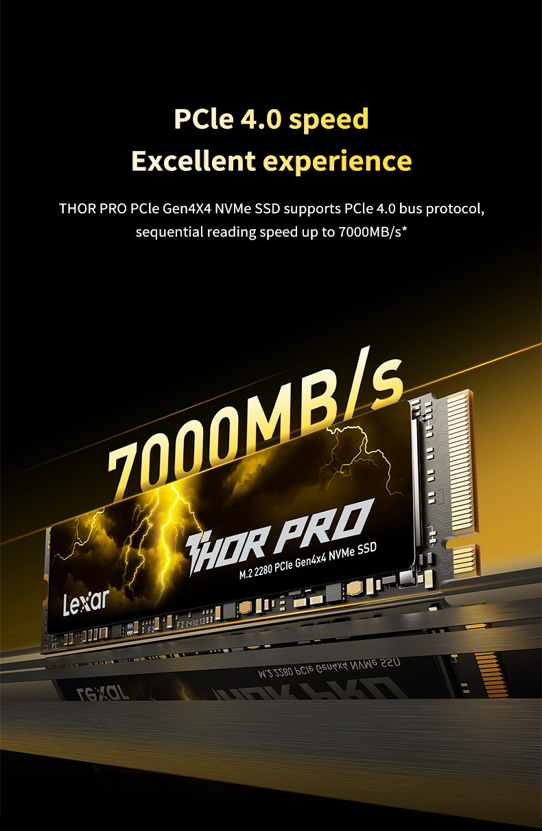 Lexar THOR PRO M.2 2280 PCle 4 - Samsung Ssd 980 Pro 评论和价格