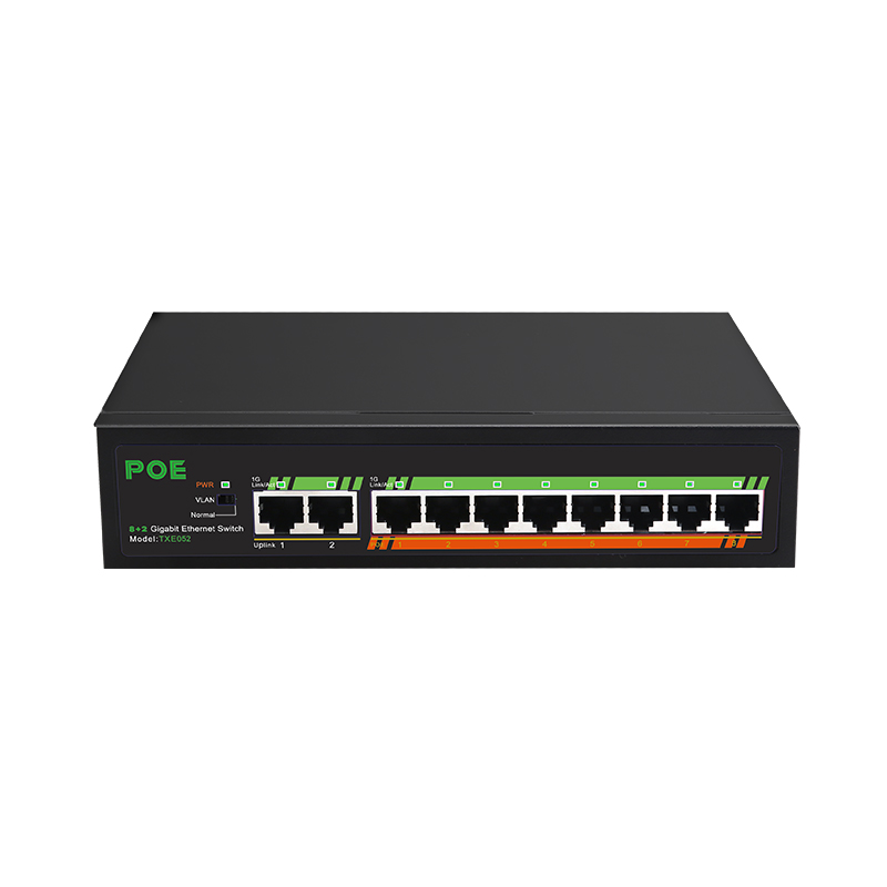 8Port 10/100 /1000M PoE+2Port  - Ethernet Switch 8 Port 评论和价格