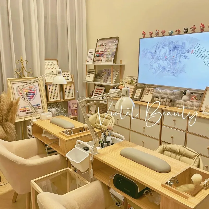 Professional Nail Tables Desk  - Office Tech Chair 评论和价格