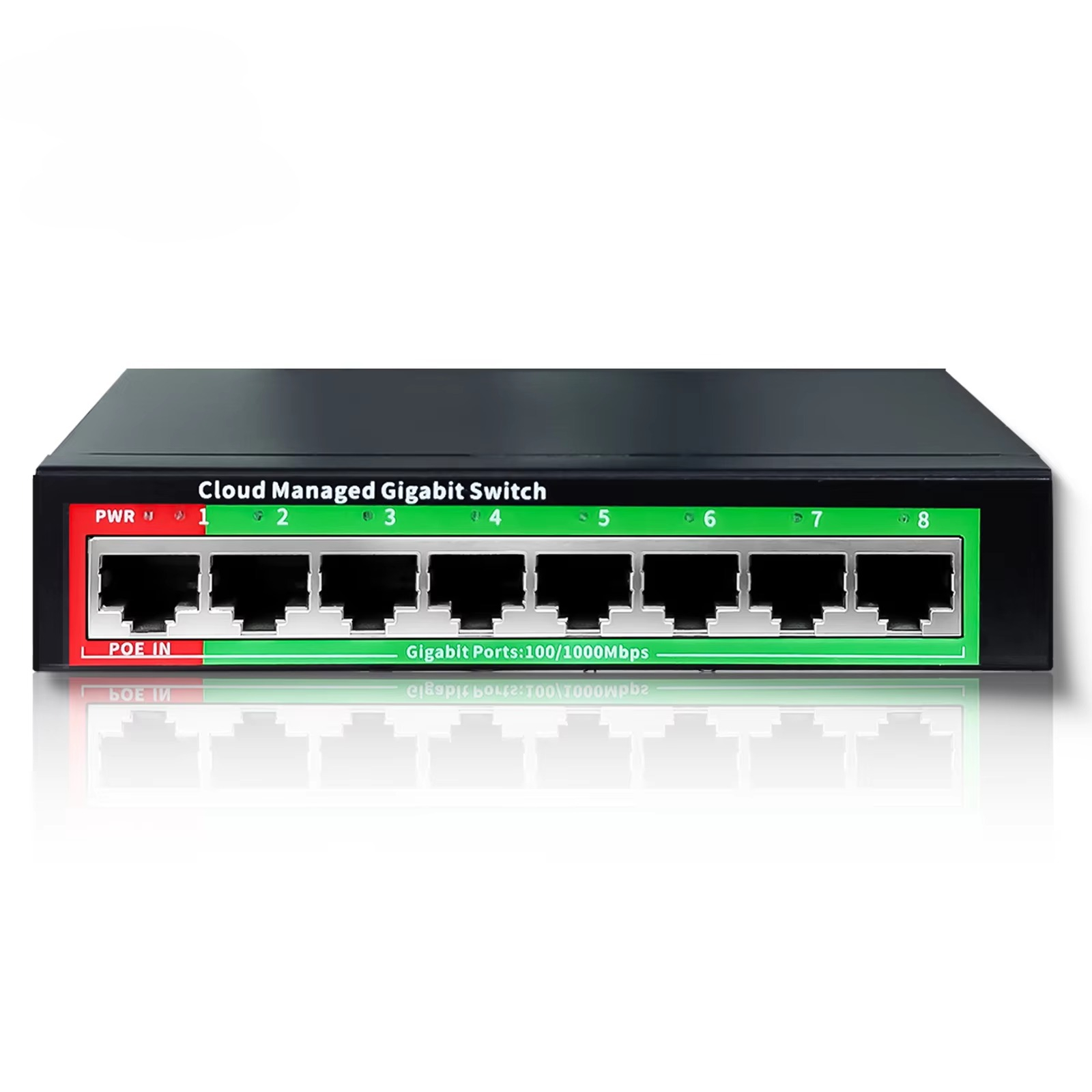 OEM/ODM Managed 8 Port Full Gi - Ethernet Switch 8 Port 评论和价格