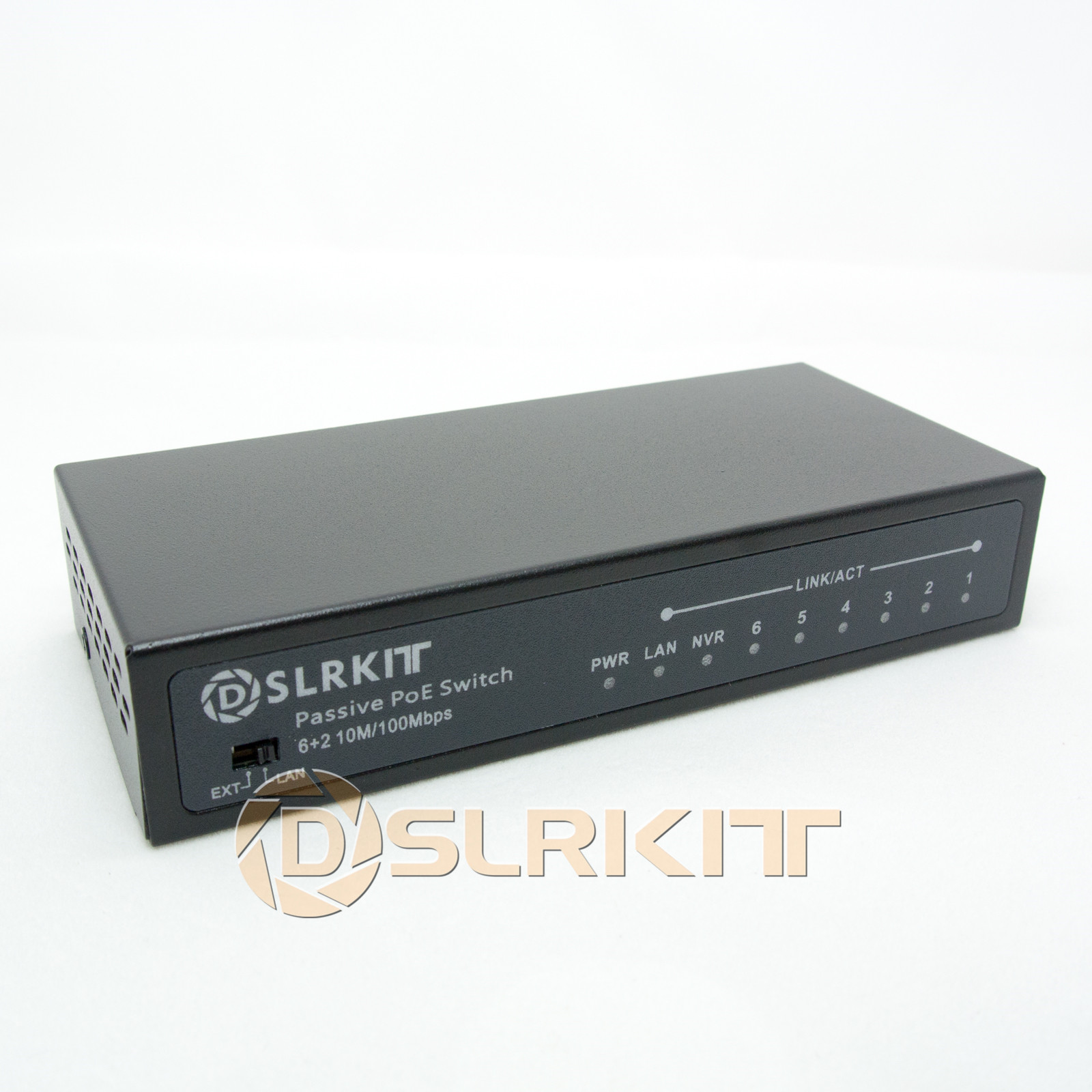 DSLRKIT 250M 8 Ports 6 PoE Pow - Ethernet Switch 8 Port 评论和价格