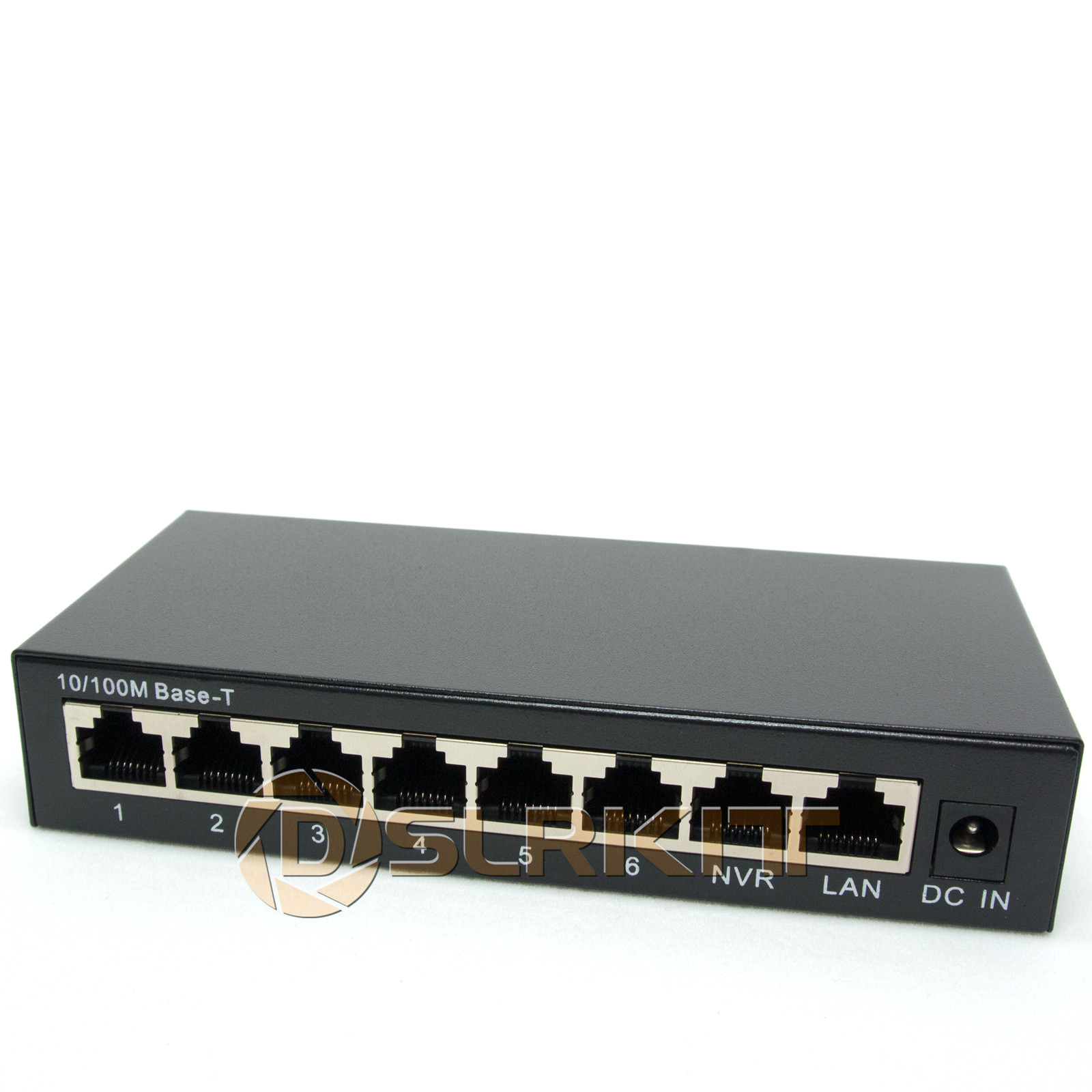 DSLRKIT 250M 8 Ports 6 PoE Pow - Ethernet Switch 8 Port 评论和价格