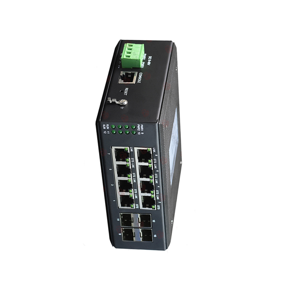 DIN Rail L2 Managed 8 Port Rin - Ethernet Switch 8 Port 评论和价格