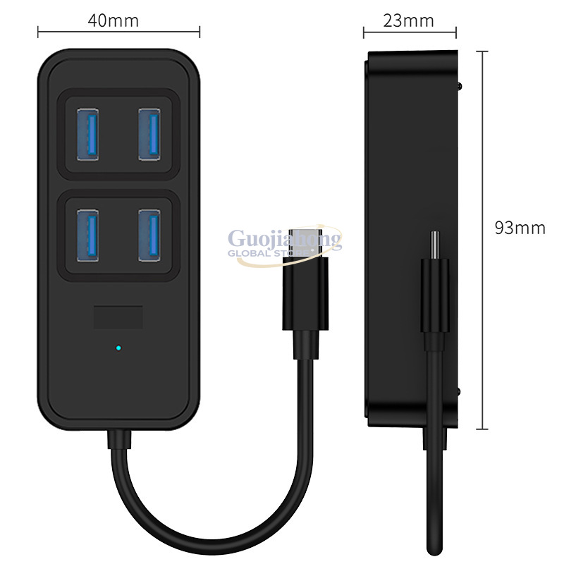 Cross-border USB3.0 hub, USB i - Docking Station Usb C 评论和价格