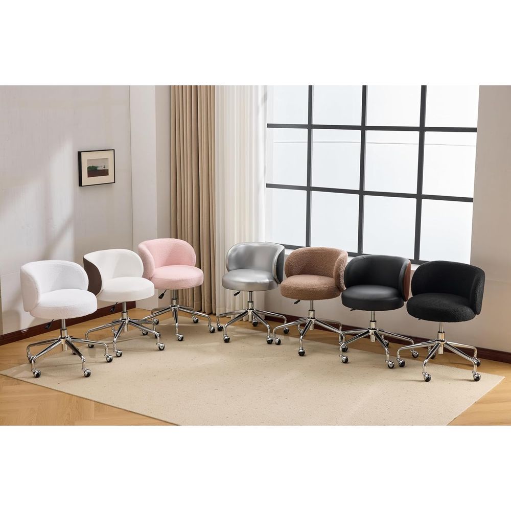 Compact Swivel Desk Chair with - Office Tech Chair 评论和价格