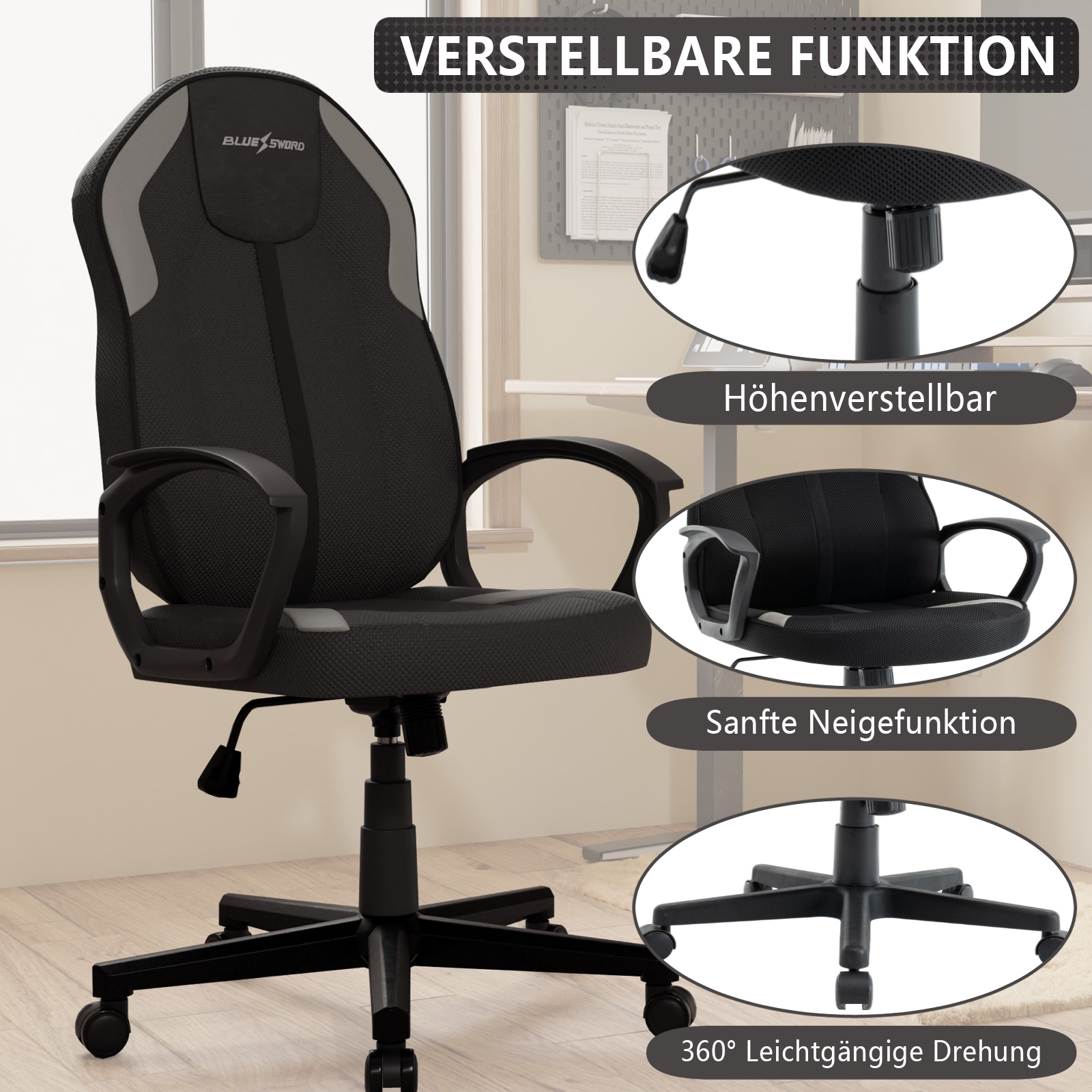 Vigosit Ergonomic Office Chair - Office Tech Chair 评论和价格