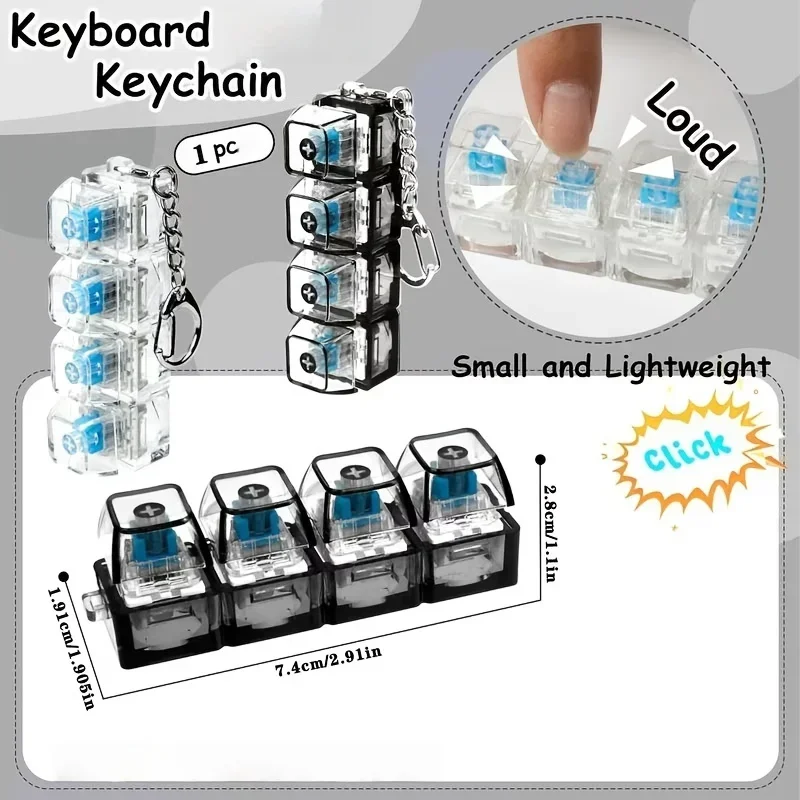 1pcs LED Keyboard Keycap Stres - Office Tech Setup 评论和价格