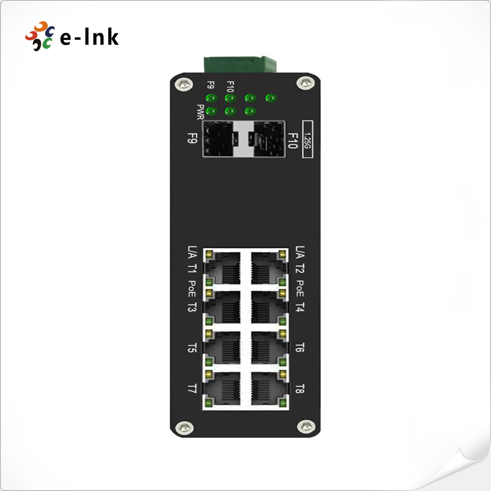 ELINK Industrial L2+ 8-Port 10 - Ethernet Switch 8 Port 评论和价格