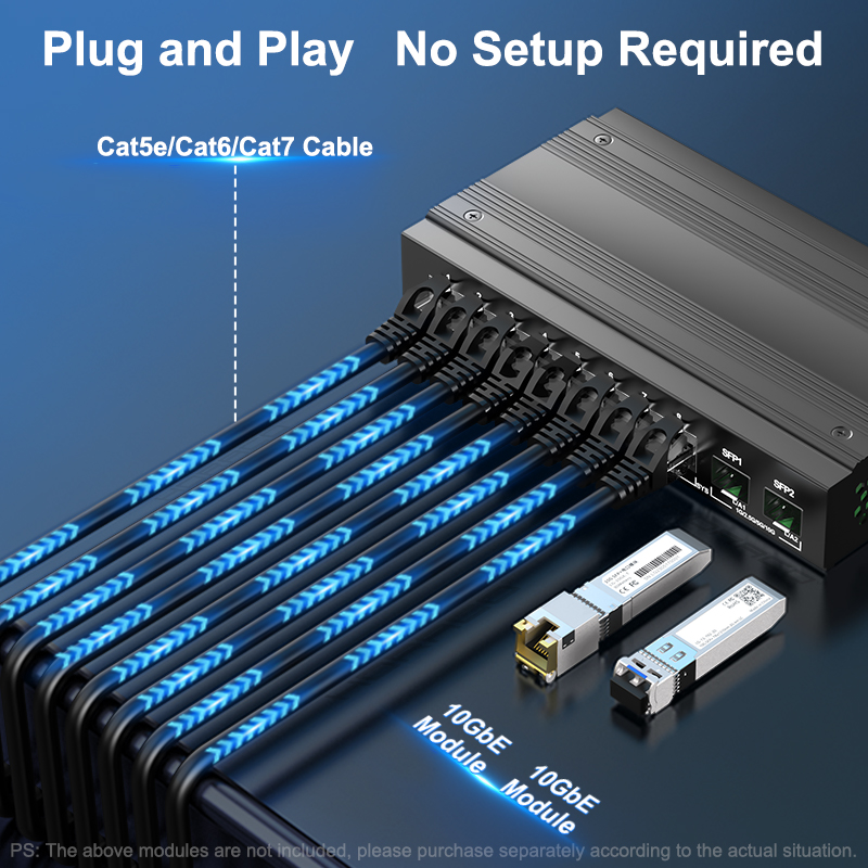 HORACO 2.5G Network Switch 8 P - Ethernet Switch 8 Port 评论和价格
