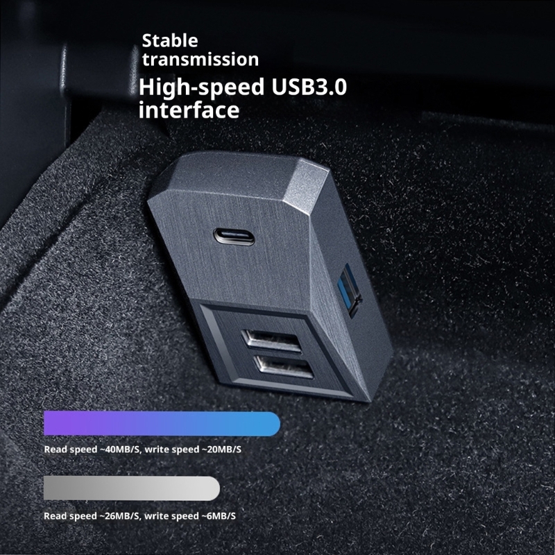 Glovebox USB Hub For Tesla Mod - Docking Station Usb C 评论和价格