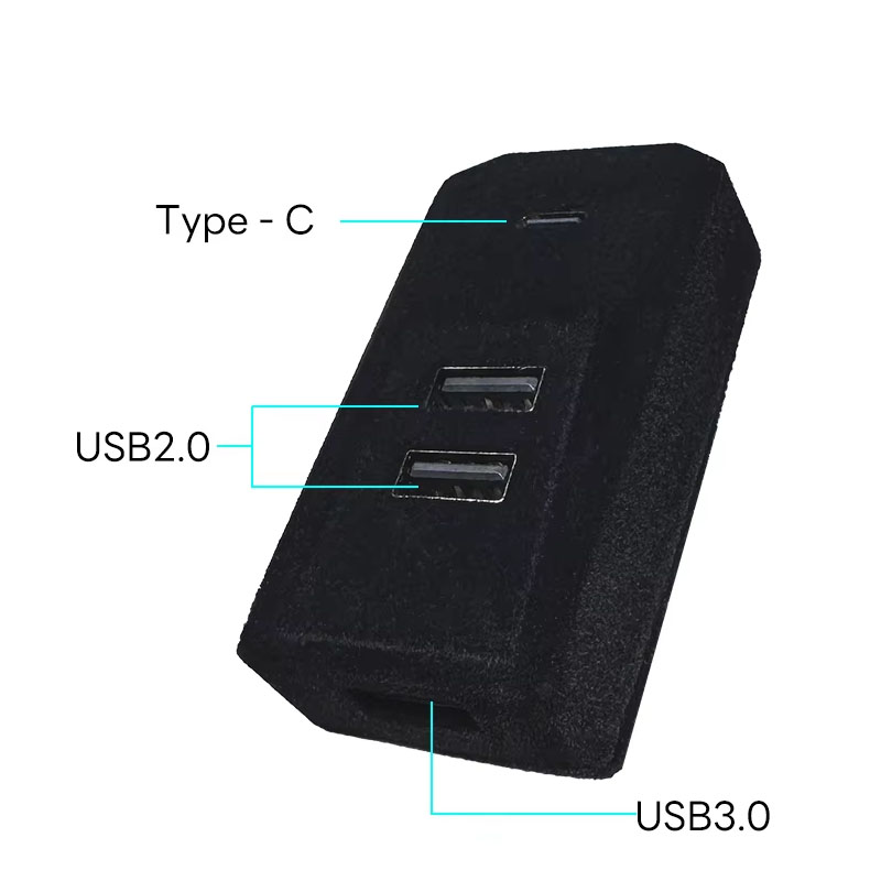 Glovebox USB Hub For Tesla Mod - Docking Station Usb C 评论和价格